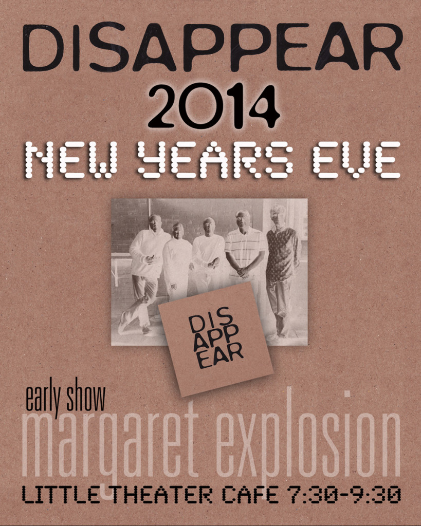 Disappear New Year's Eve Margaret Explosion Poster