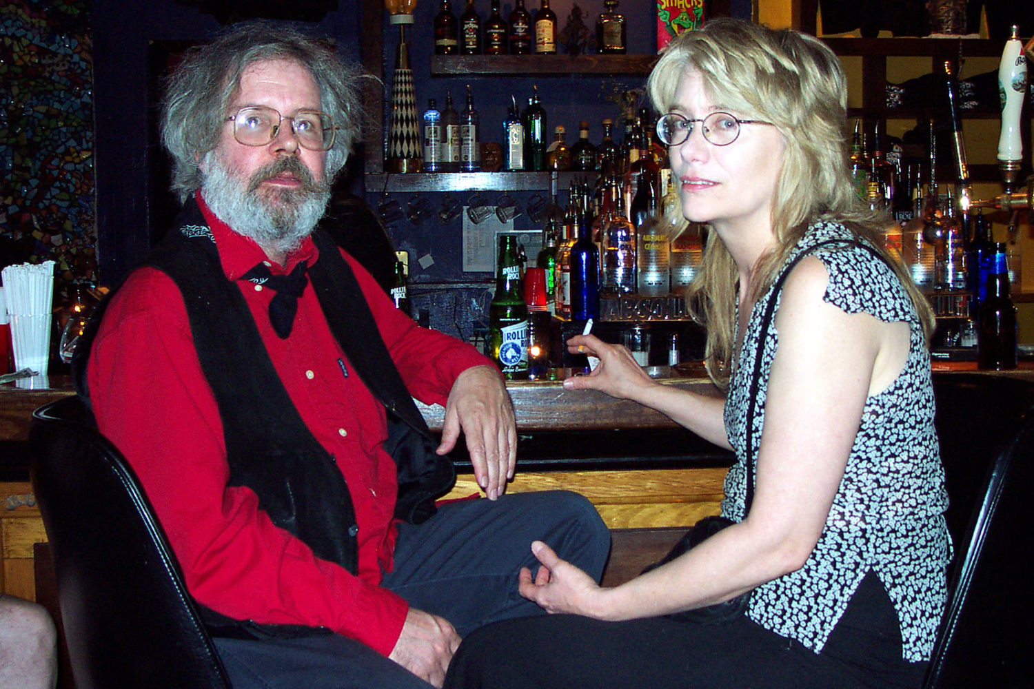 Ted and Janet Williams at the Bug Jar in 2002