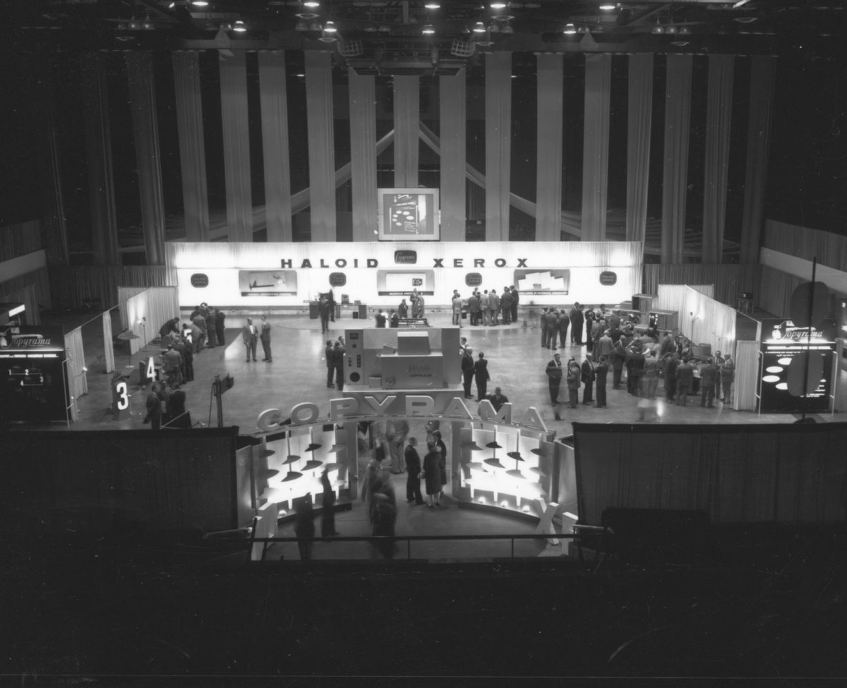 Haloid Xerox trade show in Rochester, New York - photo by Paul Dodd 1976