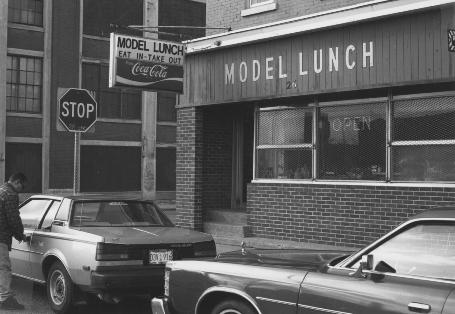 Model Lunch Diner in Rochester, New York- photo by Paul Dodd 1976