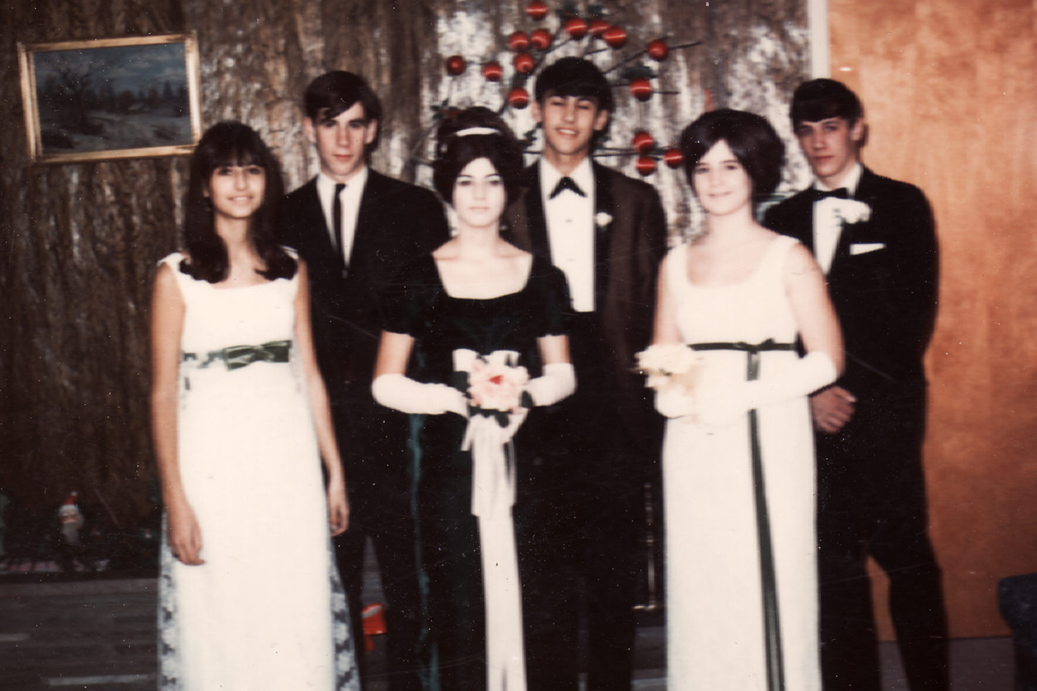 Me, on the left, before Junior Prom 1966