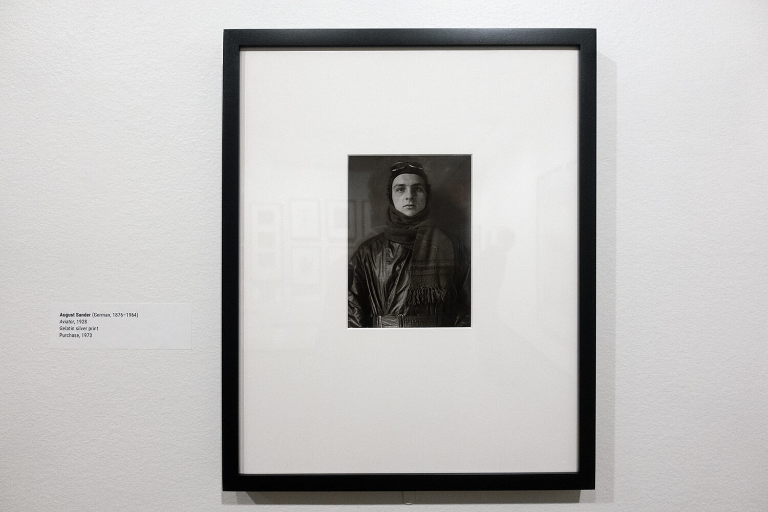 August Sander "Aviator" 1928 George Eastman Museum