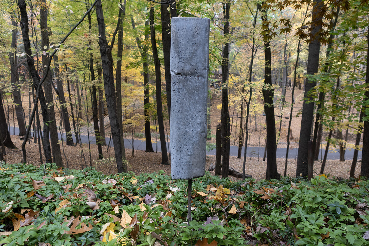  "For Bill Jones" concrete sculpture 2024