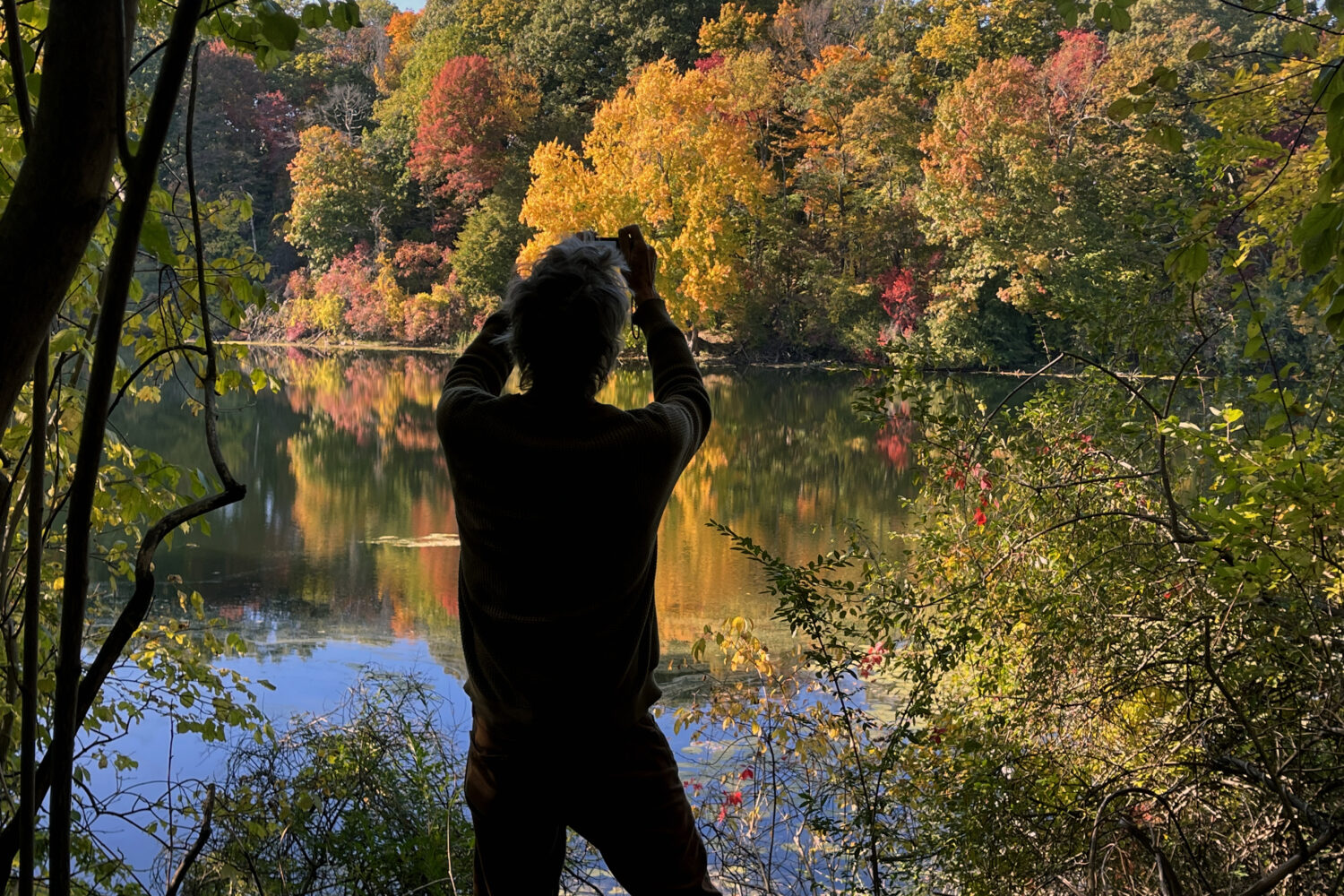 Me at Durand Eastman. Photo by Peggi Fournier.