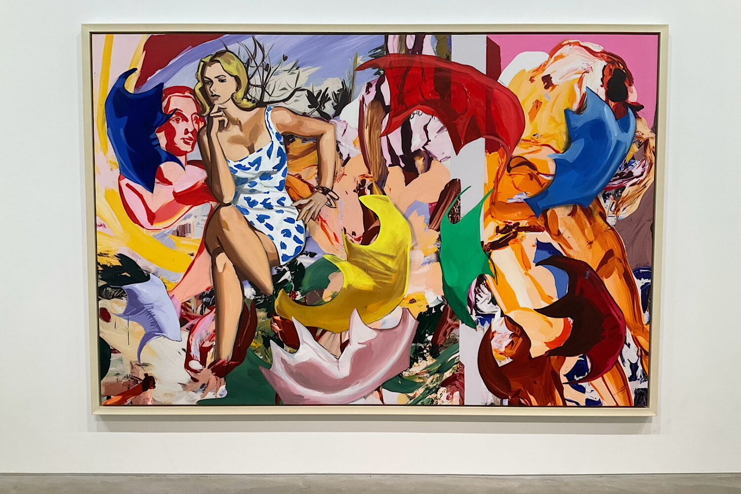 David Salle, “New Pastoral, Ballerinas,” 2024 at Gladstone Gallery in Chelsea