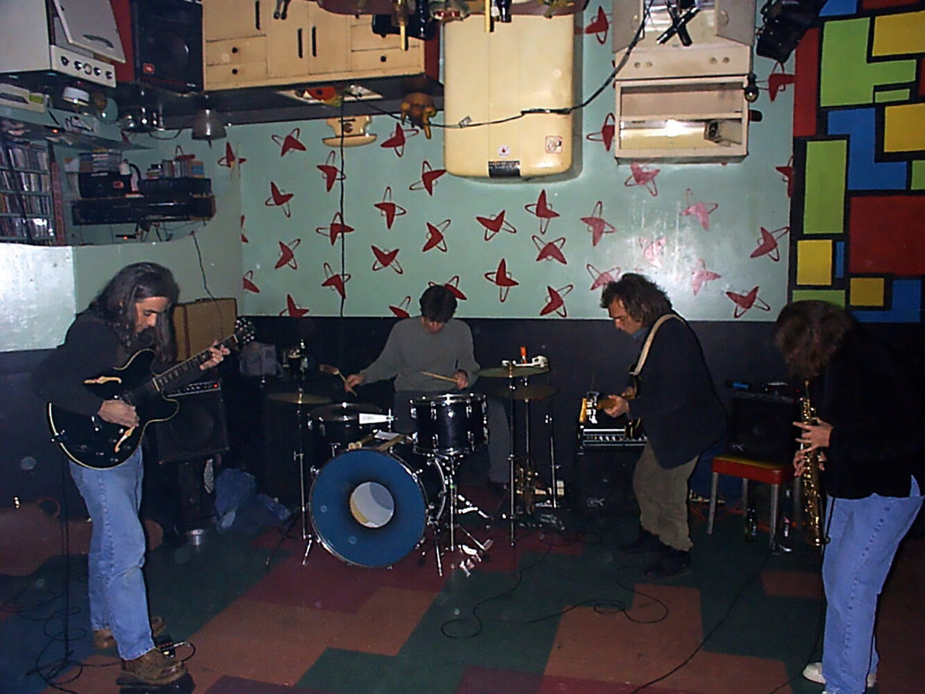 Margaret Explosion playing in the Bug Jar at Happy Hour in 1998