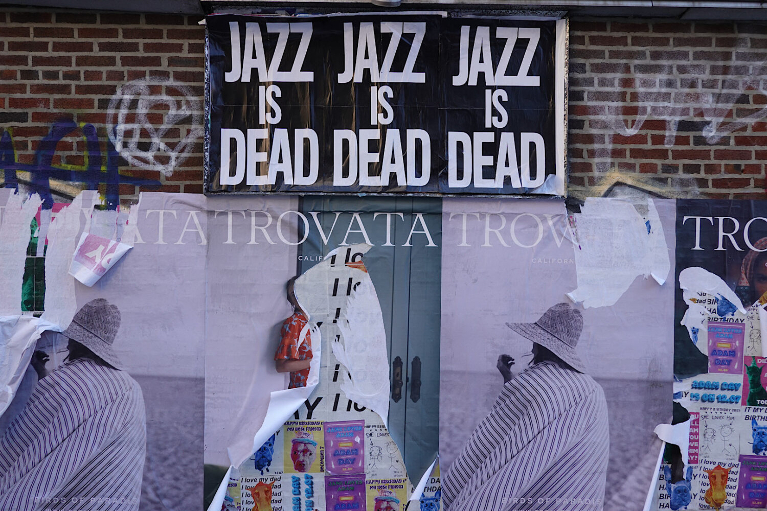 Jazz Is Dead posters NYC