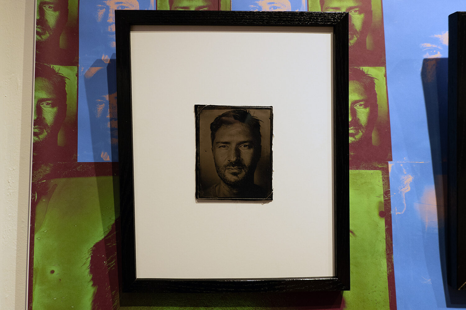 Nicholas Kundrant tin type at Richard Margolis Studio