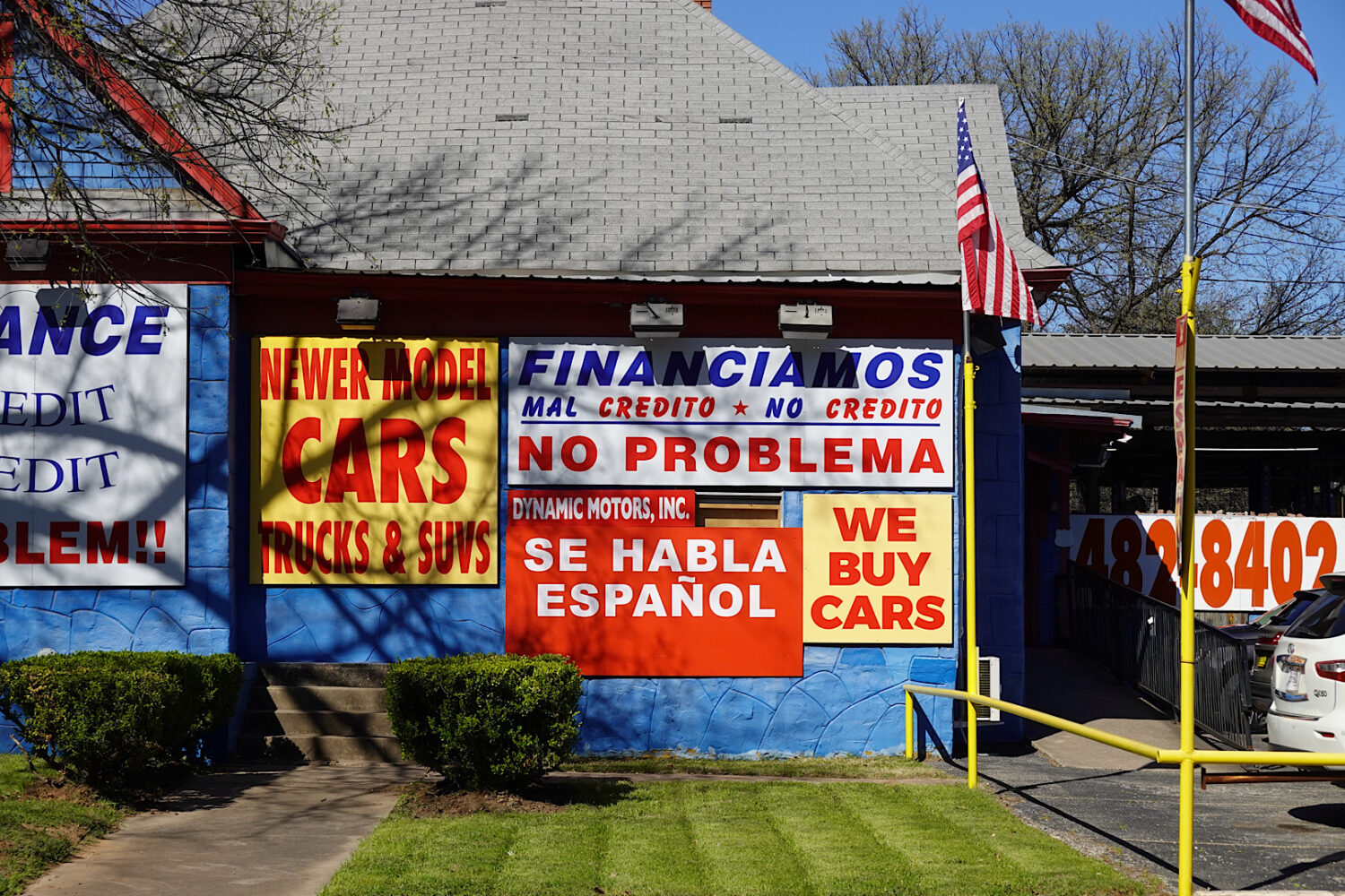 Used car lot in Austin Texas