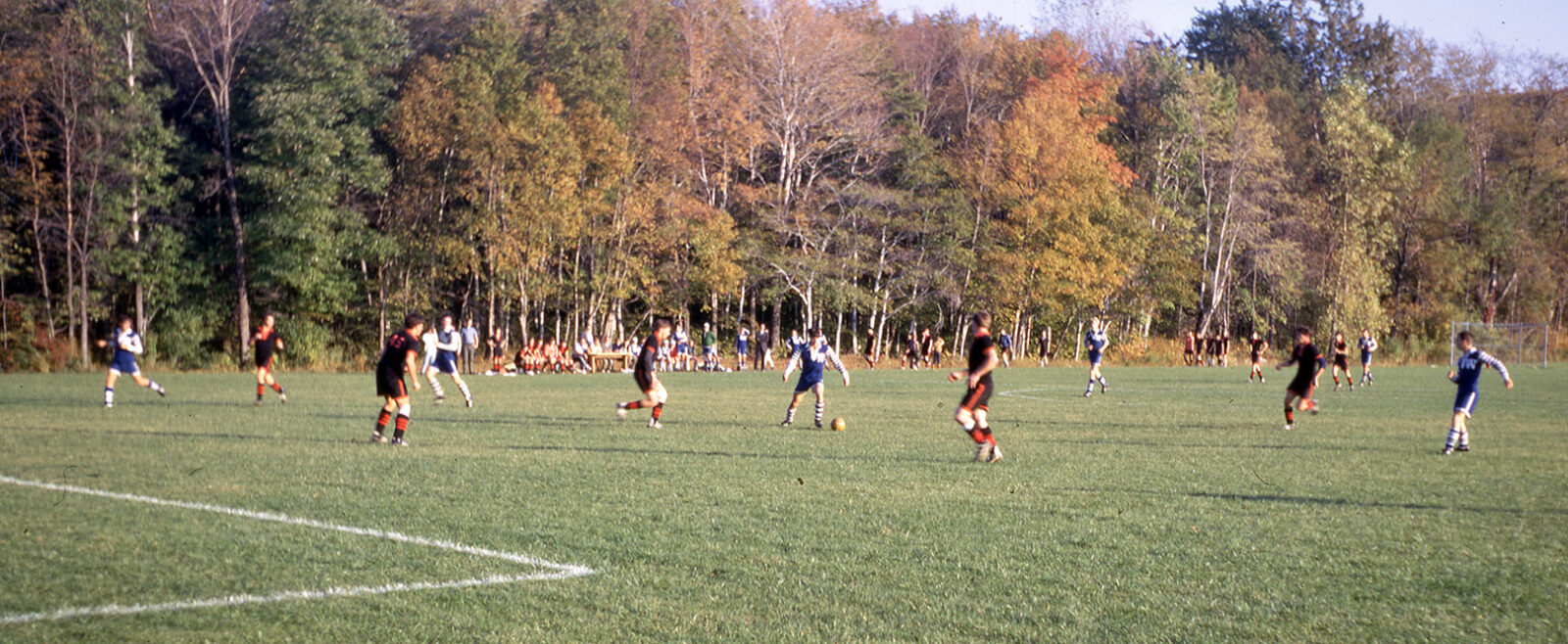 Paul Dodd with ball. Webster verses Greece Arcadia at RL Thomas in Webster 1967